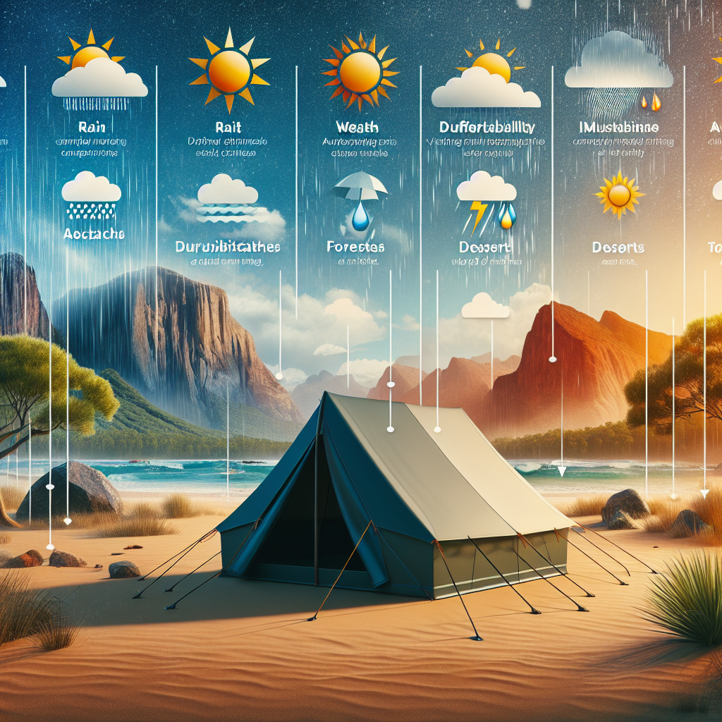 How Do I Choose The Right Camping Tent For Australian Conditions?