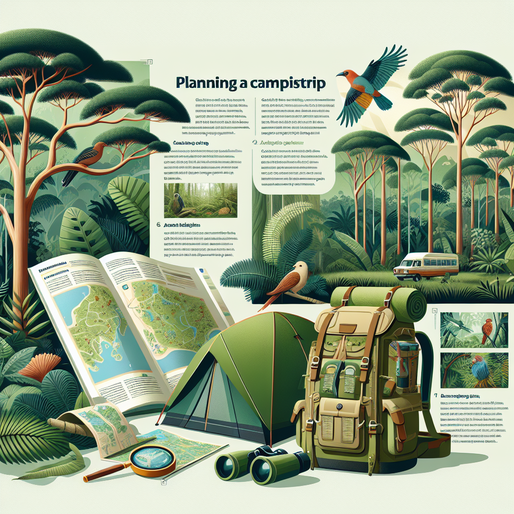 How Do I Plan A Camping Trip To The Australian Rainforest?